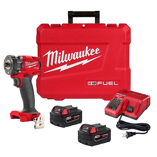 Picture of Milwaukee Electric Tool 2854-22 M18 Fuel 3/8" Compact Impact Wrench W/